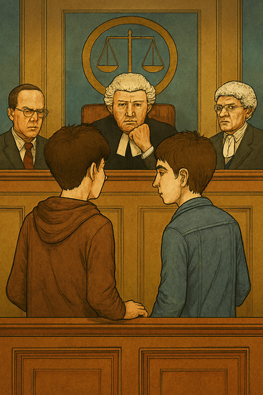 Two youths in the dock at court